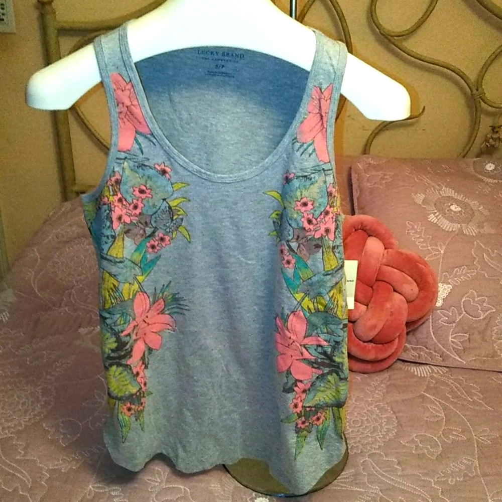 Lucky 🍀 Brand Floral  ❇️ Tank